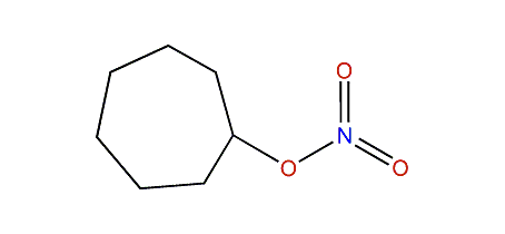 Cycloheptyl nitrate